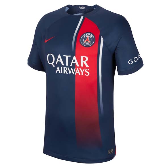 Tailandia Camiseta Paris Saint Germain Replica Primera Ropa 2023 2024 Azul